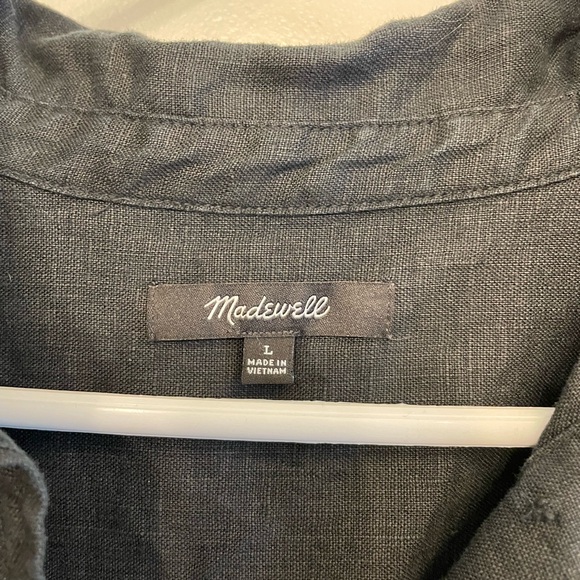Madewell 100% Linen Dolman Shirt - Picture 7 of 9